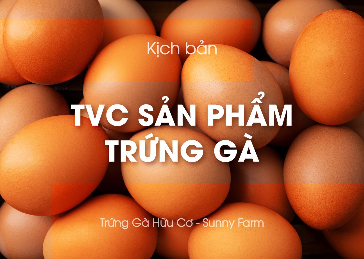 KỊCH BẢN TVC SẢN PHẨM TRỨNG GÀ - THANH THẢO