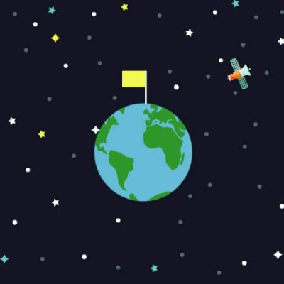 Animation planet