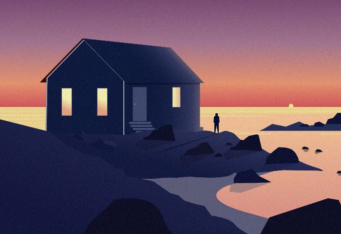 House by the beach