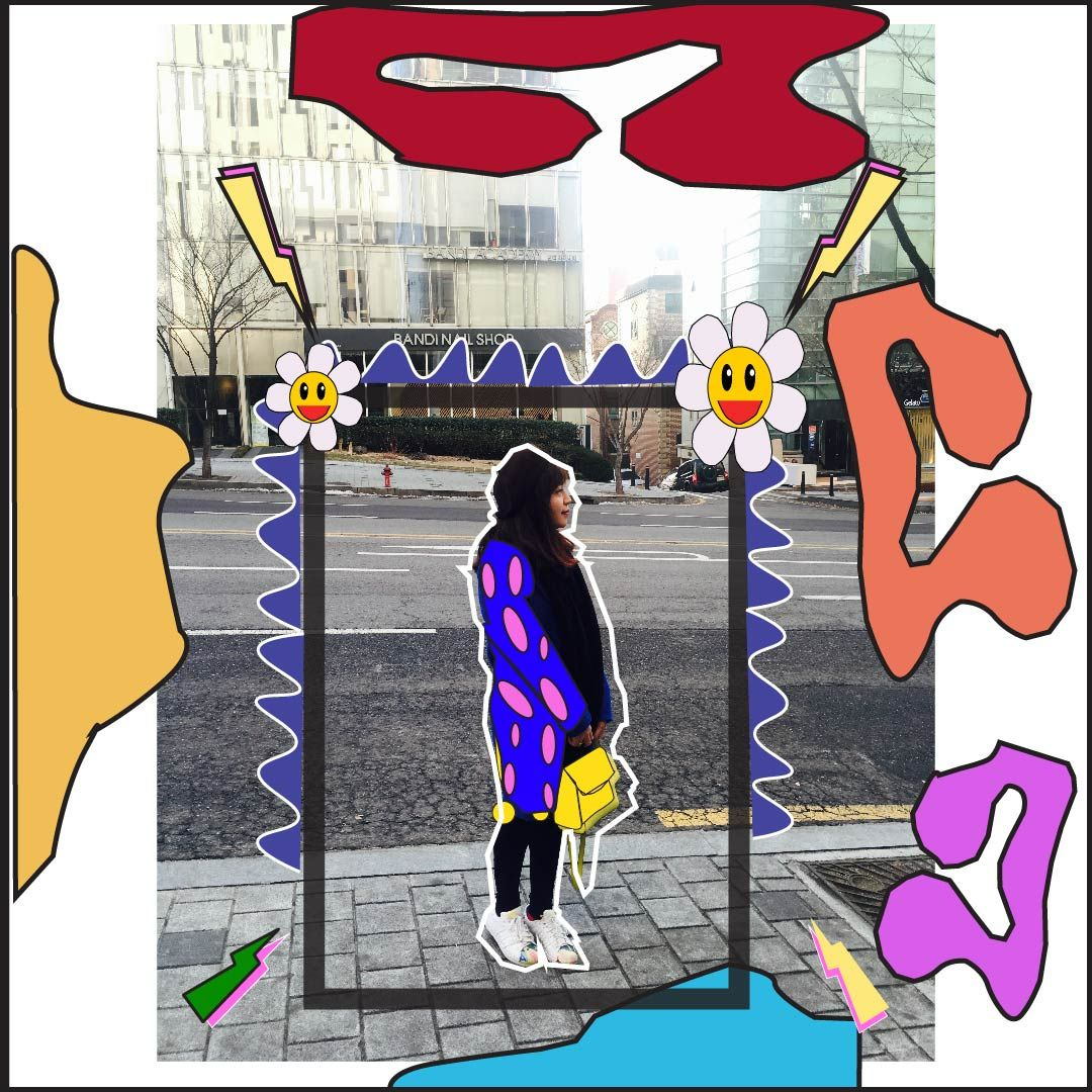 On the street