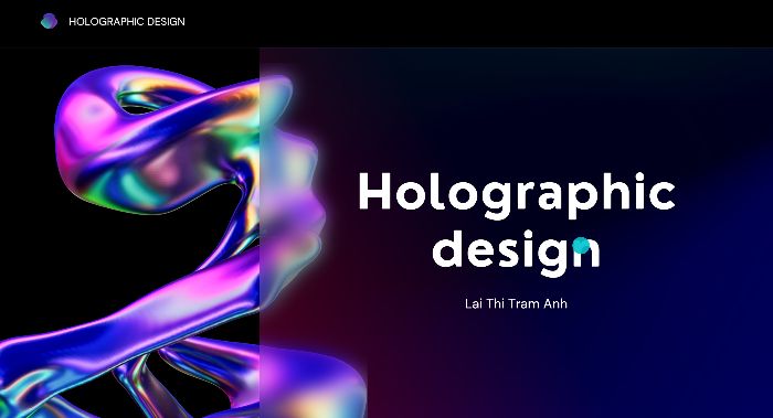 Lại Trâm Anh - holographic design