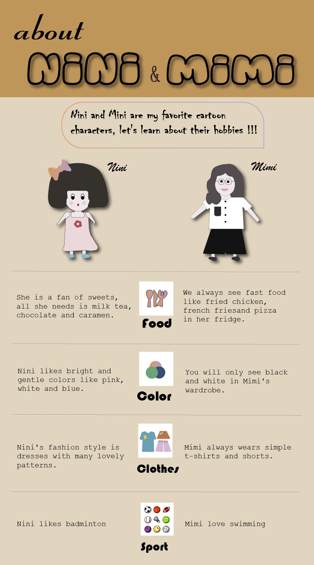 Comparison inforgraphic
