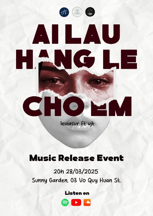 Poster phát hành nhạc