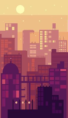 Flat City Scape