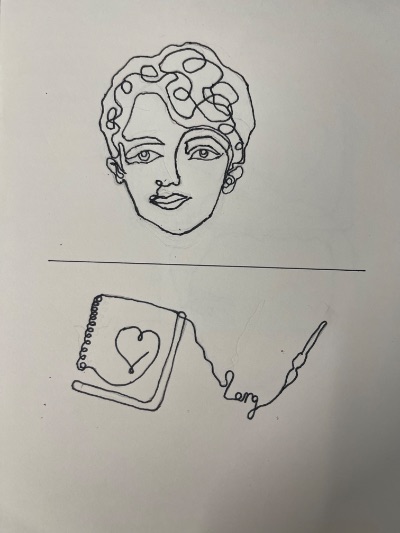 Btvn: vẽ chân dung bằng one line art