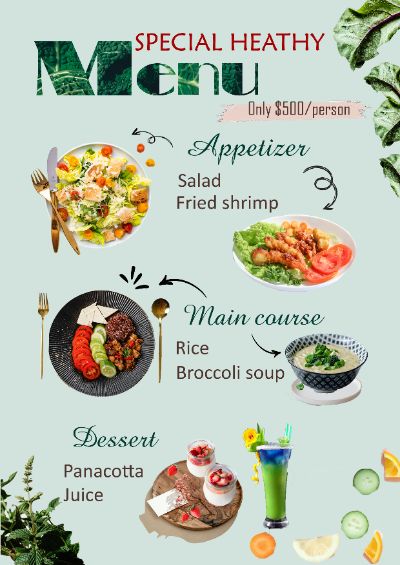 BTVN Buổi 2 - Menu