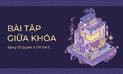 bài tập giữa khóa