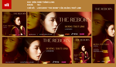 Bộ ấn phẩm cho Liveshow "The Reborn" của Hoàng Thuỳ Linh