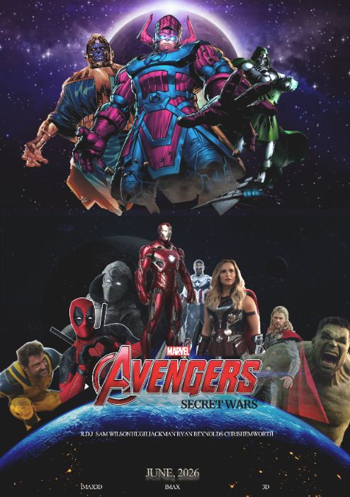 Poster Avengers: Secret Wars
