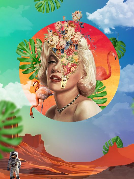 Digital Collage Art