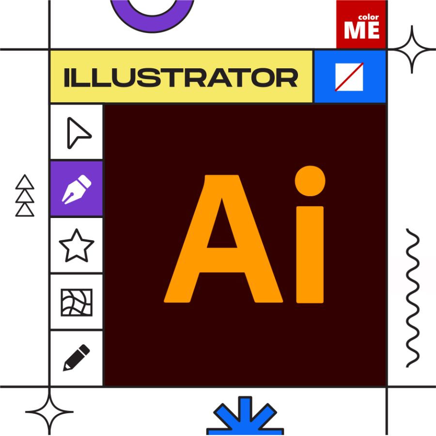 Ngoài Photoshop, Illustrator cũng là phần mềm có thể tạo CV đẹp