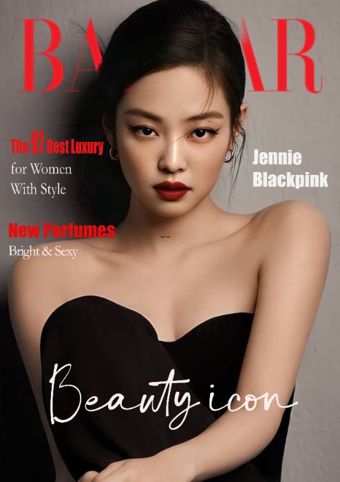 Jennie- harpersbazaar cover