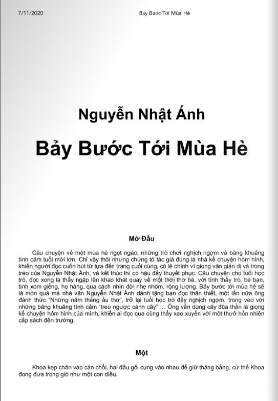 bài tập 1