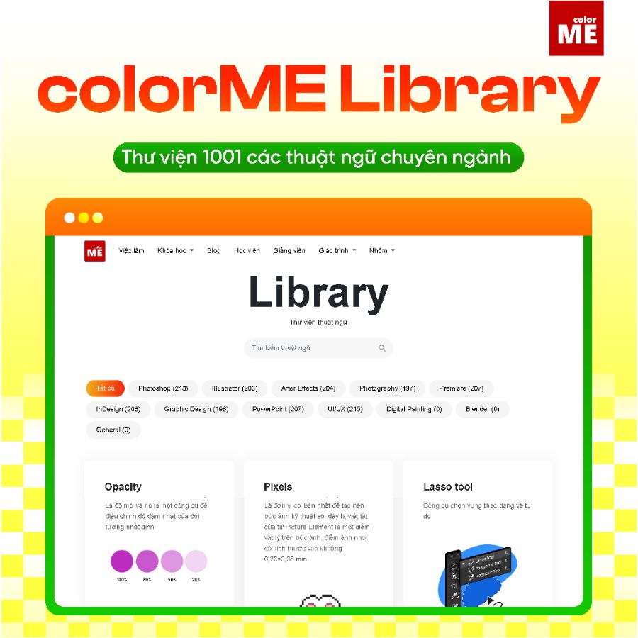 Khám phá tính năng mới trên website colorME mang tên Library