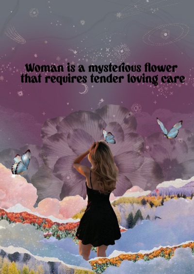woman is a mysterious