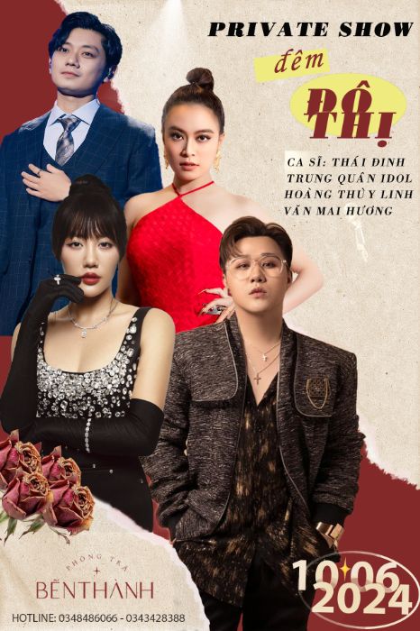 Thư mời tham dự Private Show: Đêm Đô Thị - Phòng Trà Bến Thành