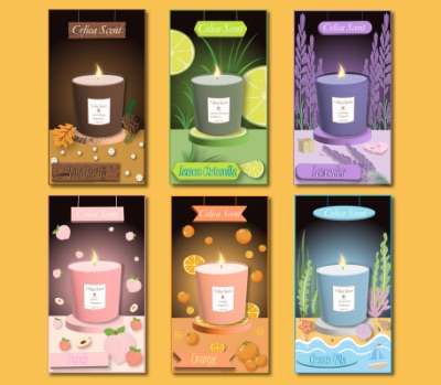 Chủ đề: Set 6 cốc nến thơm phòng
