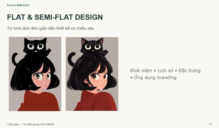 ​Flat and Semi-Flat Design
