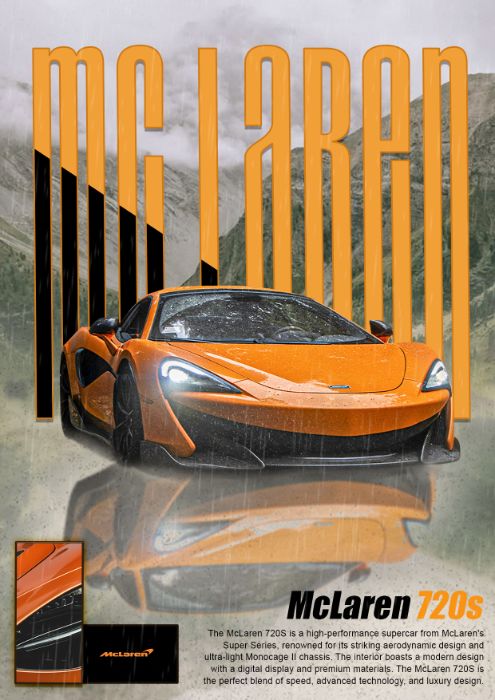 Poster xe McLaren