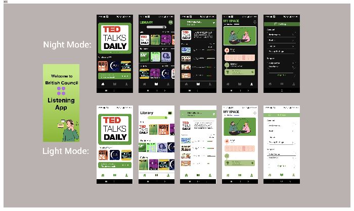 BTCK - Redesign app British Council