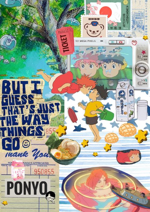 ponyo's collage
