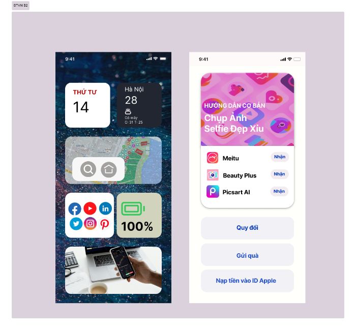 CARD UI - BTVN2