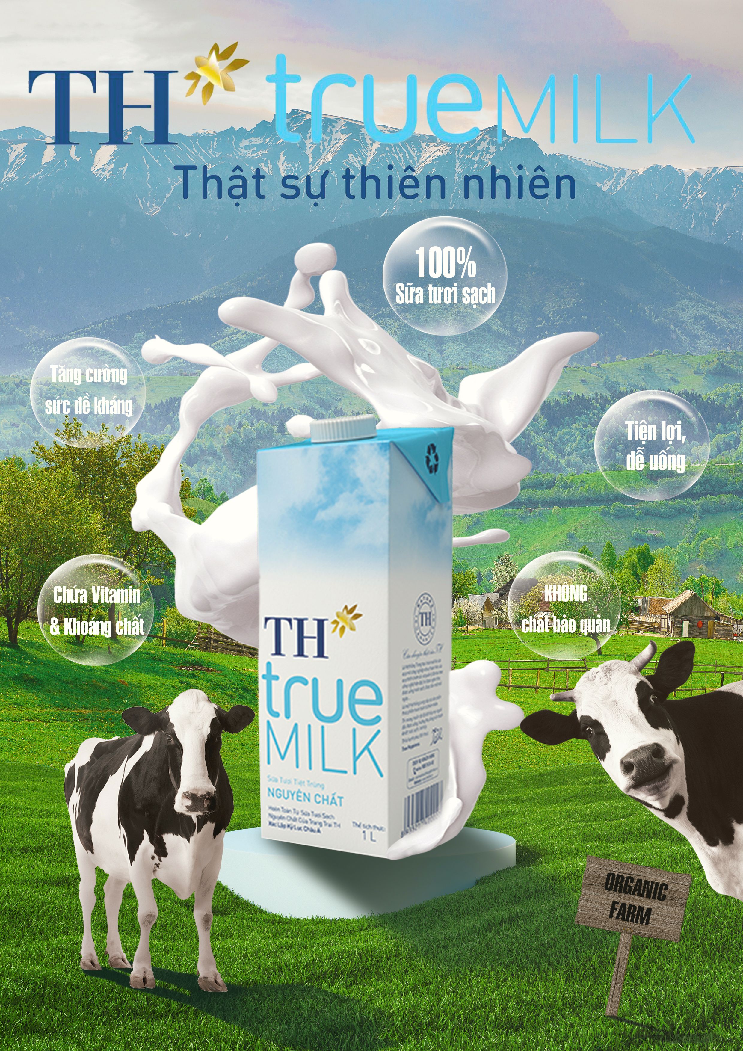 NGUYỄN THANH TÙNG - BTVN 5 - POSTER TH TRUE MILK