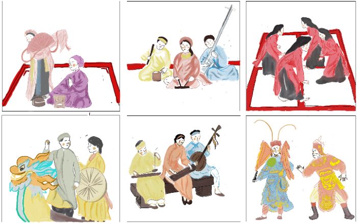 Các loại hình nghệ thuật dân gian