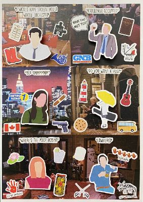 Topic: đặc trưng 6 nhân vật trong How I Met Your Mother