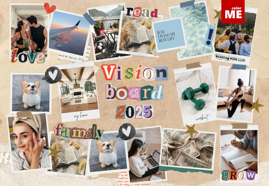 Vision Board là gì? Hướng dẫn tạo Vision Board cùng 5 template miễn phí cực đẹp