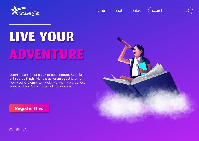 Home page