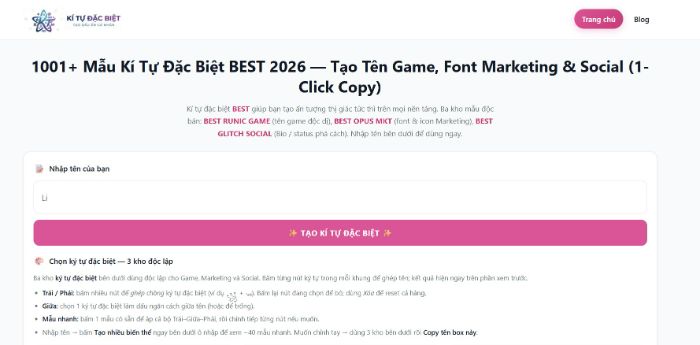 Kí Tự Đặc Biệt Best Có Mất Phí Không? Giải Đáp Từ A-Z