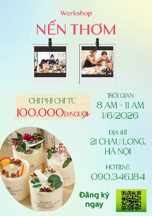 Workshop nến thơm