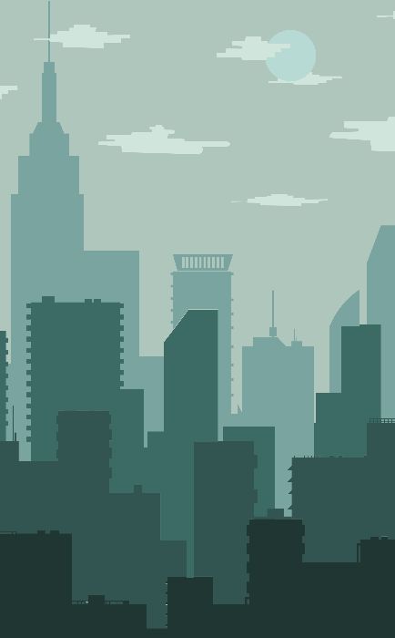 City silhouette