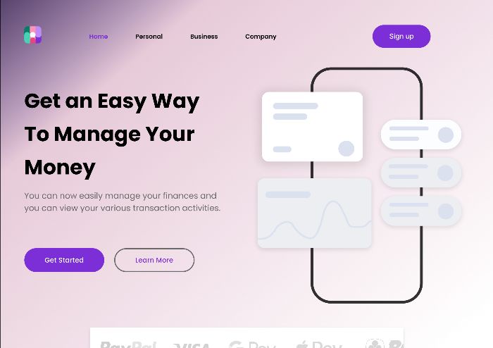 Thanh Nguyễn - BTGK - Money management Landing Page