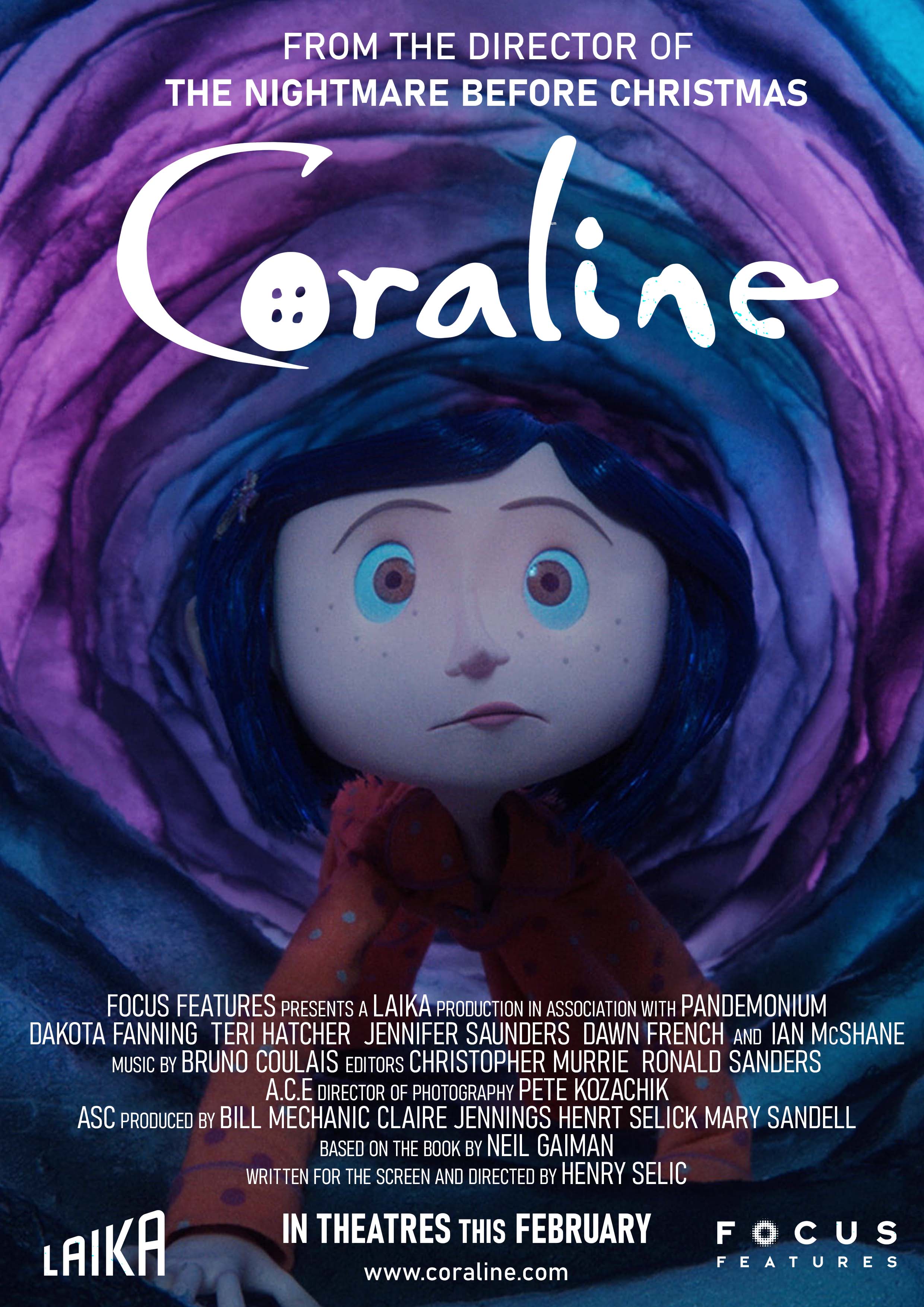 Film poster - Coraline