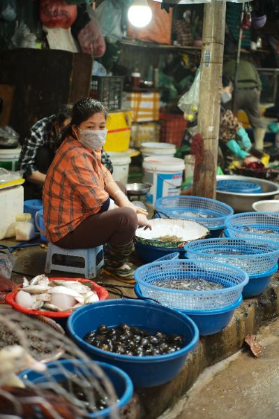 Bài tập 1- Tuệ San - Buổi sáng của cô bán cá chợ Thanh Xuân