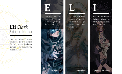 Eli Clark skin collection