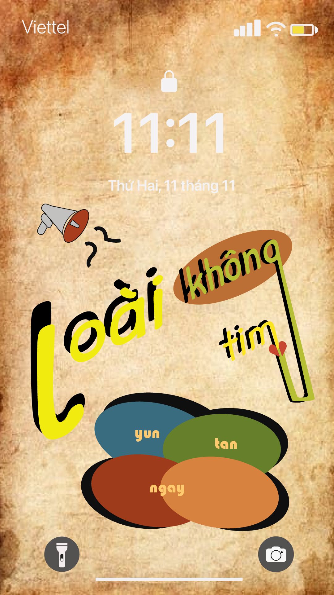 Iphone lockscreen