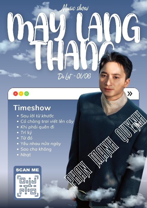 Poster show ca nhạc
