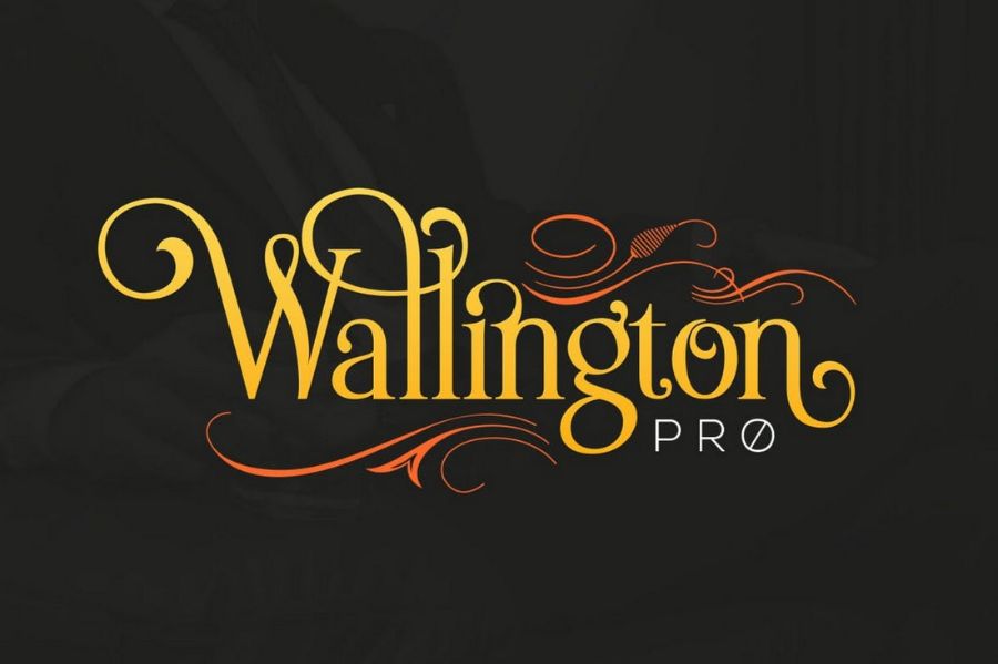 Wallington Pro – Elegant Art Nouveau Font