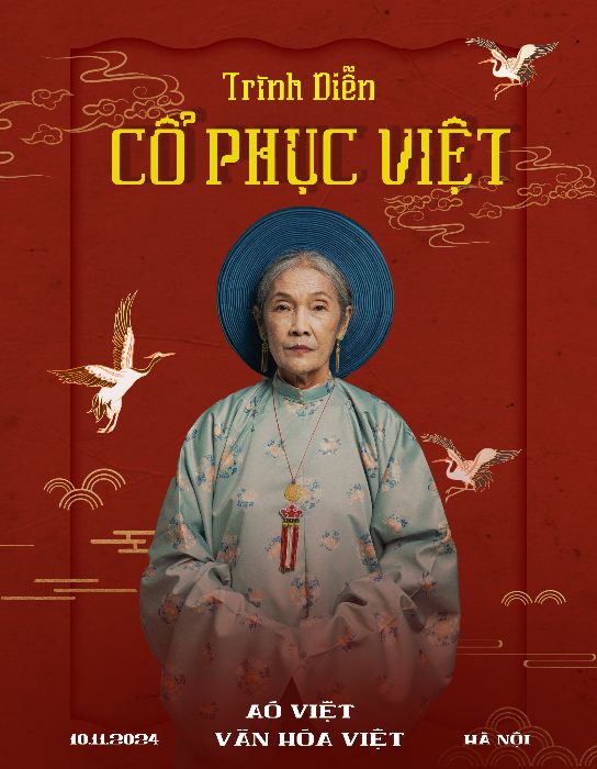 poster trình diễn cổ phục