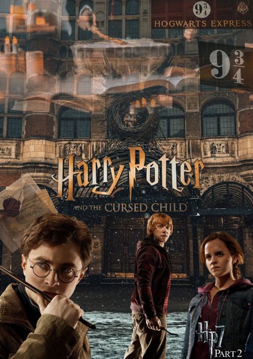 Chủ Đề 2: Collage Art - Poster Phim Harry Poster