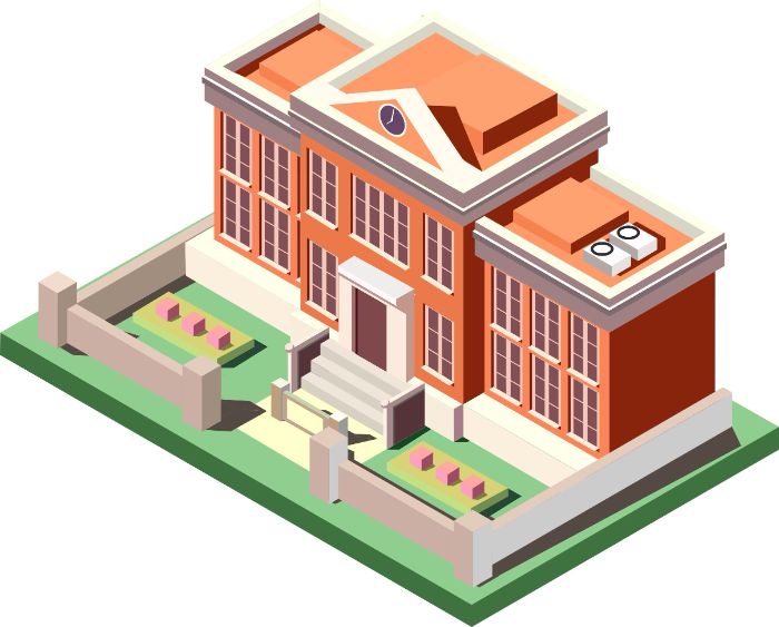 THIẾT KẾ NGÔI NHÀ TRONG KHÔNG GIAN ISOMETRIC