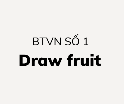 BTVN SỐ 1