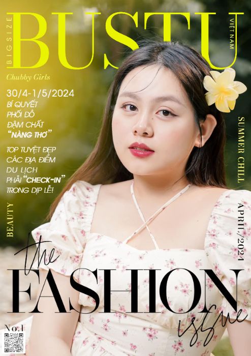 BUstu Bigsize's fashion magazine cover