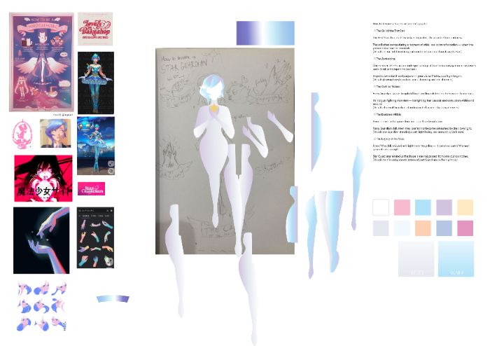 Moodboard infographic