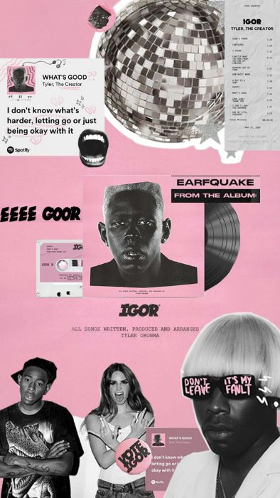 IGOR album collage art