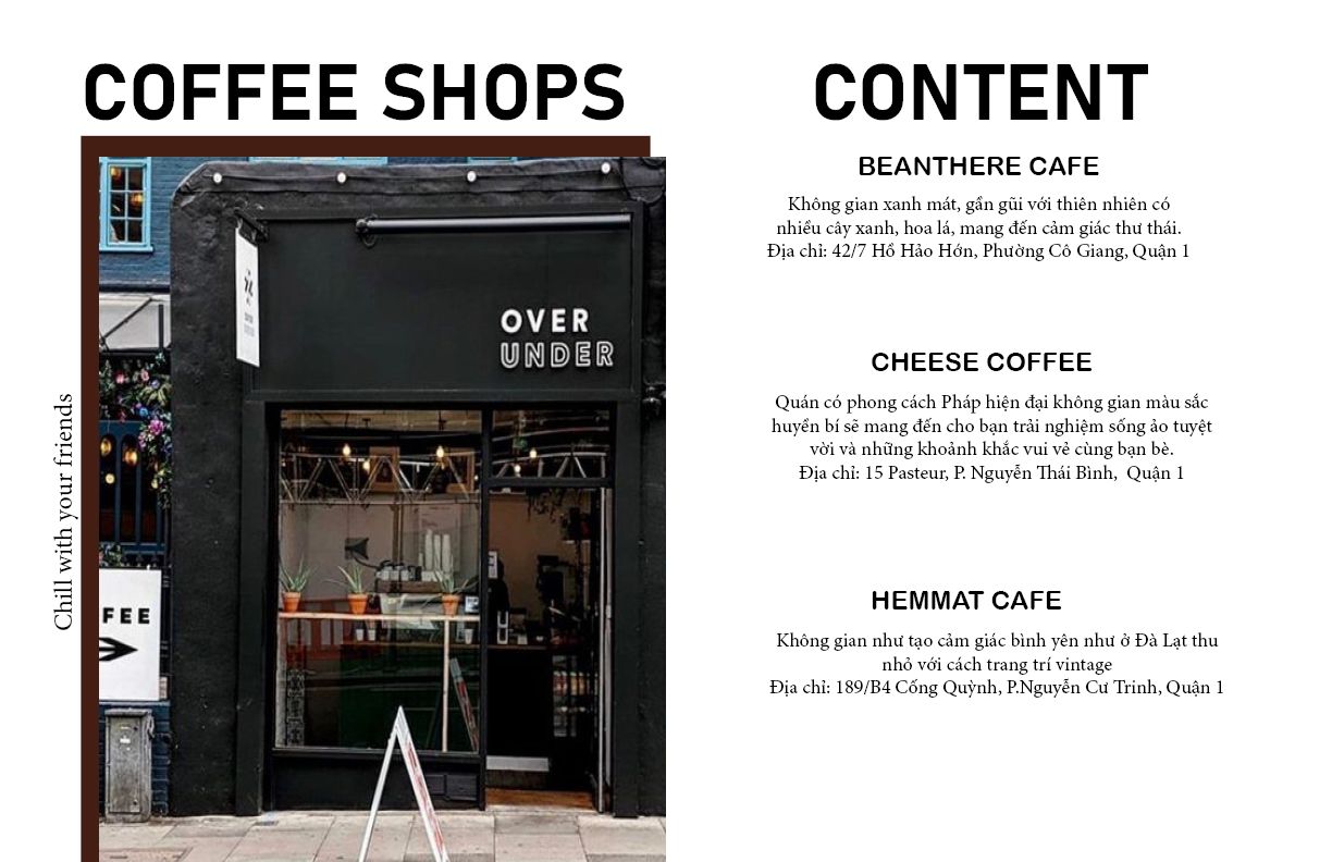 Coffee shops