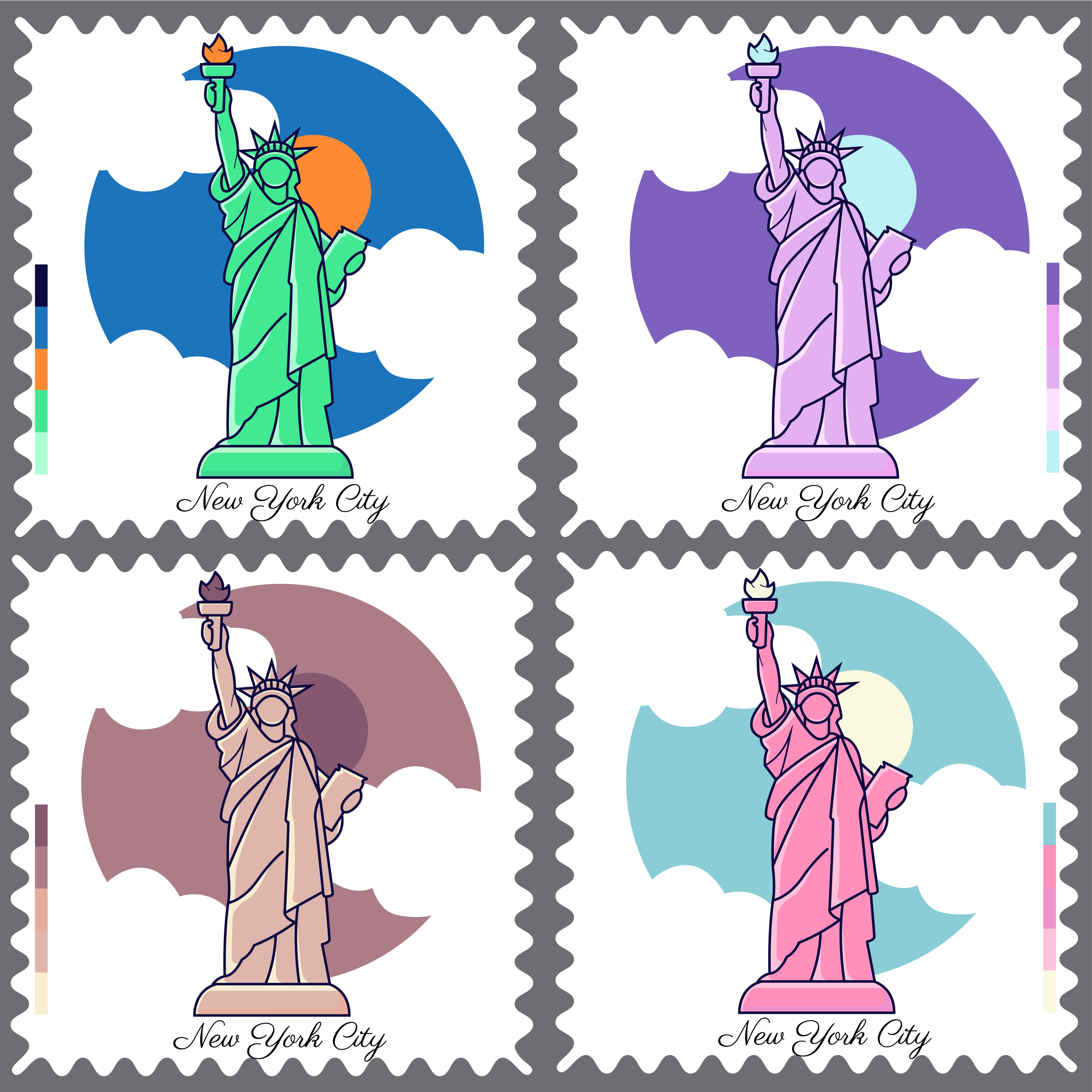 Statue of Liberty Stamp